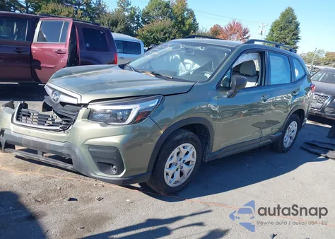 2021 Subaru Forester z USA, uszkodzony, nr VIN JF2SKADC4MH464995